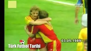 1988 1989 Fenerbahçe Galatasaray 6-5 BÖYLESİ BİR DAHA GÖRÜLMEDİ Türkiye Kupası Maçları