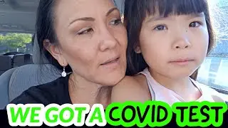 CHACHA AND MOMMY GET TESTED FOR COVID | **CHACHA SHEN**