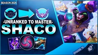 SHACO IS THE MOST CHAOS JUNGLER? - Unranked to Master | League of Legends