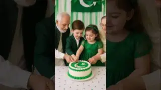 💚 Cutest 14 August Celebration Ever! | Pakistani Family & Kids Celebrate Azadi 🇵🇰✨