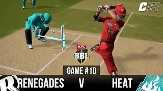 КРИКЕТ 19 | BBL 09 | РЕНЕГАДЫ против ХИТ (ИГРА №10)