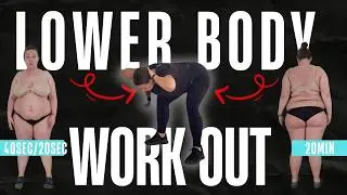 Lower Body Burn &ndash; 20-Min No-Repeat Workout