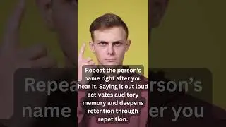 Never Forget a Name Again! 😲 #shorts #memoryhack #braintips