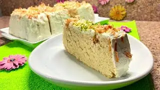 Fácil PASTEL DE YOGURT CON COCO Sin Azúcar Sin Gluten / Keto #pastel #cocinasabrosoconmay