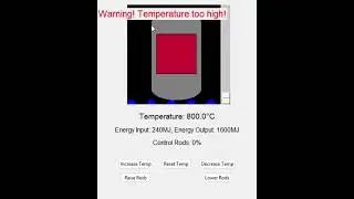 Reactor Core Overheat Warning