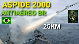 ASPIDE 2000! O MAIS PODEROSO SISTEMA ANTIA&Eacute;REO EM SERVI&Ccedil;O NA DEFESA DO BRASIL! ASTROS EMBARCADO...