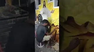 God art#art #god #christian #church #walldecor #wallpainting #keralaartist #jesus #jesuschrist