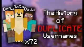 The History of Minecraft's Duplicate Accounts