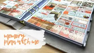 Memory Plan with Me 🍪 Ft. Pink Diamond Planner Co.