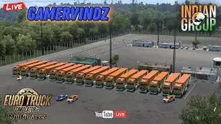 🔴LIVE🔴@gamervindz 🚛 INDIAN GROUP 🚛 🚛 EURO TRUCK SIMULATOR 2🚛