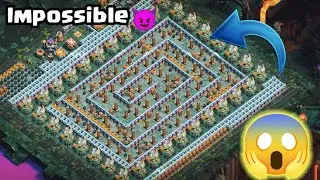 Impossible base challenge💥#challenges#clashofclans