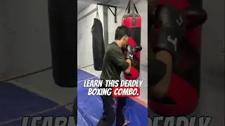 Learn This Deadly Boxing Combo 🥊 #boxing #boxingdrills #shorts
