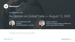 An Update on Global Trade | August 12, 2020