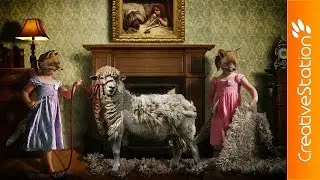 Twins of Red Riding - Composite and Creative Retouching (#Photoshop) | CreativeStation