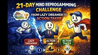I Tried a 21-Day Mind Reprogramming Challenge (It Changed Everything)#challenge #mindset#finance