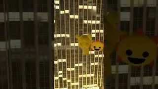 Piramixed Nightmare Sprunki Simon And Mr. Sun Nextbot Gmod #shorts