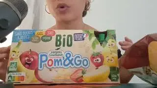 asmr retour de courses lidl et marché aux affaires