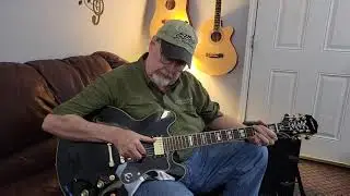 Epiphone Sheraton II Pro unboxing and playthrough