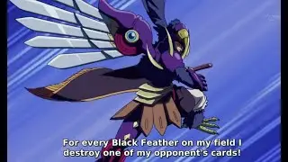 Crow Synchro Summons Assault Blackwing Raikiri the Rain Shower vs Shun