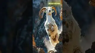 Goat Defies Strong Winds and Flies Over Cliffside!