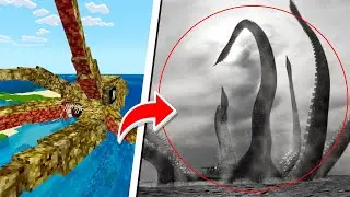 MONSTROS DO MAR do Minecraft CAPTURADOS NA VIDA REAL!