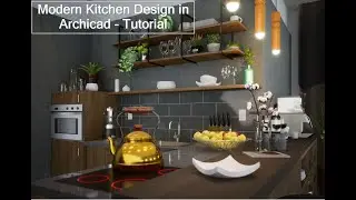 Modern Kitchen Design in Archicad - Tutorial