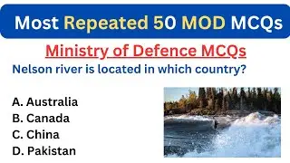 Ministry of Defence Assistant Director Past Papers Repeated MCQs | MOD AD Repeated MCQs