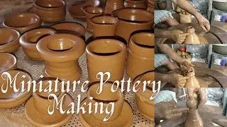 Miniature Pottery Making | Pottery | Mini Clay pot | pottery ideas | DIY Pottery Ideas| Pot Making