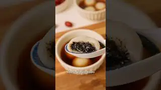 Day 11 Lunar New Year Recipe Series: Black Sesame Tang Yuan