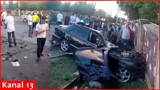 Balakəndə DƏHŞƏTLİ QƏZA- Türkiyə vətəndaşının idarə etdiyi minik AVTOMOBİLİ TIR-la TOQQUŞUB