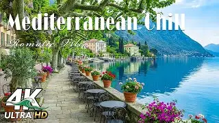 🎶 Italian Vibes & Mediterranean Dreams Music 🌊 Relaxing Italian Coastal Music & Dreamy Seaside Views