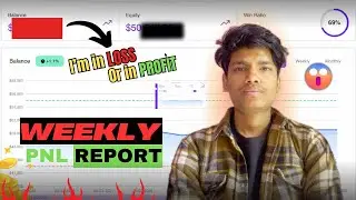 Weekly PNL Report 🤫| In PROFIT or In LOSS
