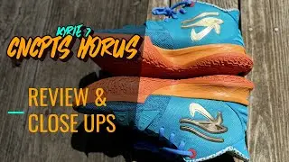 KYRIE 7 CNCPTS HORUS REVIEW AND CLOSE UPS