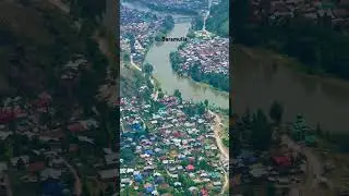 Aerial view of Baramulla. #kashmir #baramulla #cinematic #beautiful #trending #youtubeshorts