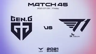 GEN vs. T1 | Match45 Highlight 07.09 | 2021 LCK Summer Split