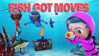 Fish Got Moves | Nursery Rhymes & Kids Songs | Hiphop Boobly Show #FishGotMoves #NurseryRhymes