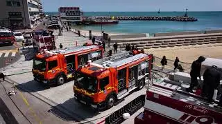 Rosenbauer SKY CAFS - Löschmittelförderung in 400 Meter Höhe