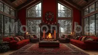 Animated Background, Christmas Cozy Room, Christmas Time, Atmosphere Of Cosiness, Beautiful Winter