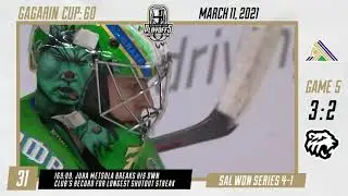 Gagarin Cup Playoffs in 60 seconds &mdash; 11 March 2021