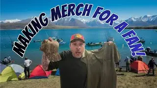 We Made Custom 1-of-1 Merch for a Fishing Tournament!