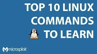 Top ten linux commands to learn right now!