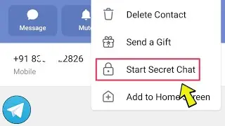 Start Secret Chat in Telegram | Full Step-by-Step Tutorial