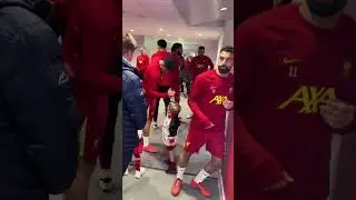 Little Isaac meeting the players pre game 🔥 #premierleague #liverpool #premierleagueclub