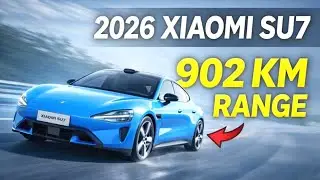 Новый Xiaomi SU7 2026 года потряс рынок электромобилей своим запасом хода в 902 километра.