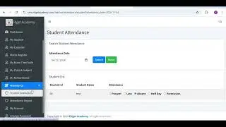 Attendance Report
