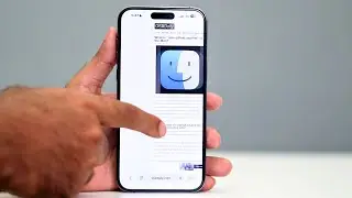 Как вернуться назад/провести пальцем по экрану на любом iPhone! (2026)