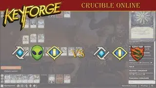 KeyForge Gameplay | Wild Wormhole into The Spirit's Way, LOL.