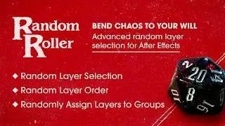 Random Roller - After Effects Script