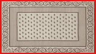 Faulkner Deluxe 49599 Multi Purpose Vineyard Mat, 8' x 16', Beige