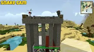 Minecraft - Race To The Moon [48] - LAUNCHING BROOMY TO THE MOON!